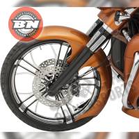 Paul Yaffe Originals - Paul Yaffe Originals Talon Front Fender for 23in. Wheel - TALON23-2013-S - Image 2