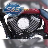 S&S Cycle - S&S Cycle Nostalgic Script Air Cleaner Cover for Air Cleaner Assembly Kit - 170-0239 - Image 2