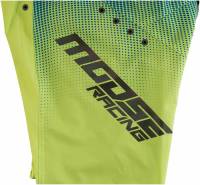Moose Racing - Moose Racing Agroid Pants - 2901-8489 - Aqua/Green - 32 - Image 4