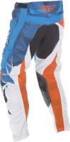 Fly Racing - Fly Racing Kinetic Mesh Pants - 371-33136 - Crux Blue/White/Orange - 36 - Image 2