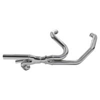 Bassani Manufacturing - Bassani Manufacturing 2x2 Dual Headpipes - Chrome - 1F14A - Image 1