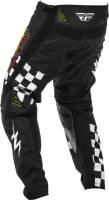 Fly Racing - Fly Racing Kinetic Rockstar Pants - 373-02336 - Black/White - 36 - Image 2