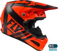 Fly Racing - Fly Racing Formula Vector Cold Weather Carbon Helmet - 73-4414X - Orange/Black - 4XL - Image 4