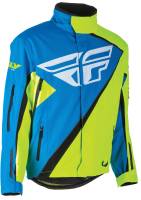 Fly Racing - Fly Racing SNX Pro Jacket - 470-40793X - Blue/Hi-Vis - 3XL - Image 1
