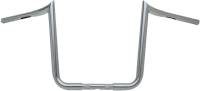 LA Choppers - LA Choppers 1-1/4in. Prime Ape Handlebars - 15in. Rise - Chrome - LA-7351-13 - Image 1