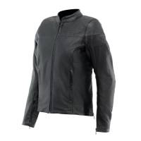 Dainese - Dainese Itinere Womens Leather Jacket - 2015300021-001-40 - Black - 40 - Image 1