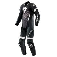 Dainese - Dainese Laguna Seca 6 Perforated One-Piece Leather Racing Suit - 2015100061-F13-64 - Black/White/Anthracite - 64 - Image 1
