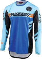 Answer - Answer Arkon Nitrus Youth Jerseys - 442629 - Blue/Black/Hyper Orange - Large - Image 1