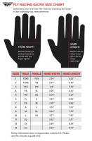 Fly Racing - Fly Racing F-16 Gloves - 378-910S - Black/Red/White - Small - Image 2
