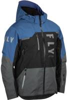 Fly Racing - Fly Racing Racing Carbon Jacket - 470-5202M - Gray/Blue - Medium - Image 1