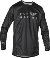 Fly Racing - Fly Racing Radium Jersey - 376-050S - Black/Gray - Small - Image 1
