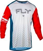 Fly Racing - Fly Racing Rayce Youth Jersey - 377-054YL - Red/White/Blue - Large - Image 1