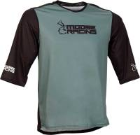 Moose Racing - Moose Racing MTB 3/4 Sleeve Jersey - 5020-0239 - Black - Medium - Image 1