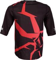 Moose Racing - Moose Racing MTB 3/4 Sleeve Jersey - 5020-0248 - Red - 2XL - Image 2