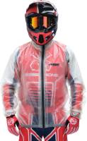 Moose Racing - Moose Racing Clear Rain Jacket - 2854-0372 - Clear - Medium - Image 1