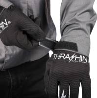 Thrashin Supply Company - Thrashin Supply Company Waterproof Mission Rain Jacket - TMJ-11-09 - Black/Gray - Medium - Image 5