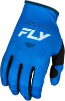 Fly Racing - Fly Racing Lite Gloves - 377-713XS - Blue/White - X-Small - Image 1