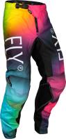 Fly Racing - Fly Racing Kinetic Prodigy Youth Pants - 377-53718 - Fuschia/Electric Bue/Hi-Vis - 18 - Image 1
