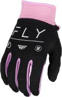 Fly Racing - Fly Racing F-16 Womens Gloves - 377-811M - Black/Lavender - Medium - Image 1