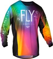 Fly Racing - Fly Racing Kinetic Prodigy Youth Jersey - 377-527YL - Fuschia/Electric Bue/Hi-Vis - Large - Image 1