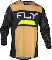 Fly Racing - Fly Racing Kinetic Reload Jersey - 377-522X - Khaki/Black/Hi-Vis - X-Large - Image 1
