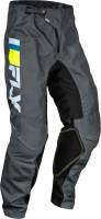 Fly Racing - Fly Racing Kinetic Prix Youth Pants - 377-43118 - Ice Gray/Charcoal/Hi-Vis - 18 - Image 1