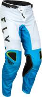 Fly Racing - Fly Racing Kinetic Mesh Kore Pants - 377-32438 - Blue/White/Hi-Vis - 38 - Image 1