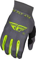 Fly Racing - Fly Racing Pro Lite Youth Gloves - 377-042YL - Charcoal/Hi-Vis - Large - Image 1