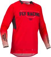 Fly Racing - Fly Racing Evolution Dst Jersey - 376-125S - Red/Gray - Small - Image 1