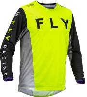 Fly Racing - Fly Racing Kinetic Kore Jersey - 376-423S - Hi-Vis/Black - Small - Image 1