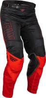 Fly Racing - Fly Racing Kinetic Mesh Pants - 376-32432 - Black/Red - 32 - Image 1