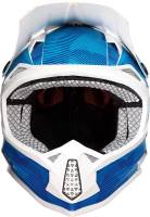 Moose Racing - Moose Racing F.I. Agroid Camo Youth Helmet - 0111-1532 - Blue/White - Small - Image 2