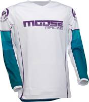 Moose Racing - Moose Racing Qualifier Jersey - 2910-7172 - Blue/White - Small - Image 1