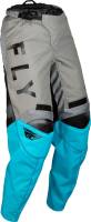 Fly Racing - Fly Racing F-16 Womens Pants - 376-83205 - Sky Blue/Light Gray - 3/4 - Image 1