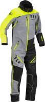 Fly Racing - Fly Racing Cobalt Snowbike Monosuit Shell - 470-4356X - Black/Gray/Hi-Vis - X-Large - Image 1