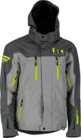 Fly Racing - Fly Racing Incline Jacket - 470-4105S - Black/Gray/Hi-Vis - Small - Image 1