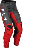 Fly Racing - Fly Racing Kinetic Kore Pants - 376-43428 - Red/Gray - 28 - Image 1