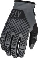 Fly Racing - Fly Racing Kinetic Gloves - 376-410L - Dark Gray/Black - Large - Image 1