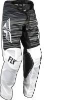 Fly Racing - Fly Racing Kinetic Mesh Youth Pants - 376-34024 - Black/White/Gray - 24 - Image 1