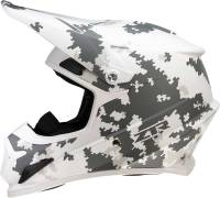 Z1R - Z1R Rise Snow Camo Helmet - 0120-0713 - White/Gray - Small - Image 2