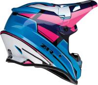 Z1R - Z1R Rise MC Helmet - 0110-7191 - Pink/Blue - 4XL - Image 3
