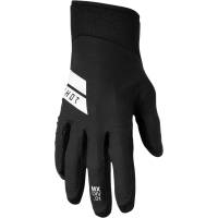 Thor - Thor Agile Hero Gloves - 3330-6705 - Black/White - Small - Image 1