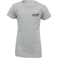 Thor - Thor Checkers Girls Youth T-Shirt - 3032-3482 - Heather Gray - Small - Image 1