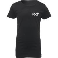 Thor - Thor Checkers Girls Youth T-Shirt - 3032-3476 - Black - X-Small - Image 1