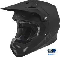 Fly Racing - Fly Racing Formula CP Solid Youth Helmet - 73-0025YL - Matte Black - Large - Image 1