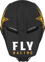 Fly Racing - Fly Racing Kinetic Rockstar Helmet - F73-3311XS - Red/Yellow/Black - X-Small - Image 3
