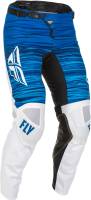 Fly Racing - Fly Racing Kinetic Wave Pants - 375-53336 - White/Blue - 36 - Image 1