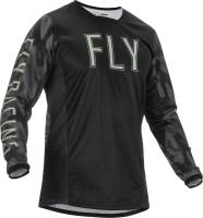 Fly Racing - Fly Racing Kinetic Special Edition Tactic Jersey - 375-524M - Black/Gray Camo - Medium - Image 1