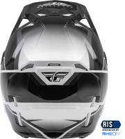 Fly Racing - Fly Racing Formula CP Rush Helmet - 73-0023X - Gray/Black/White - X-Large - Image 2