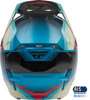 Fly Racing - Fly Racing Formula CP Rush Youth Helmet - 73-0022YL - Black/Stone/Dark Teal - Large - Image 2